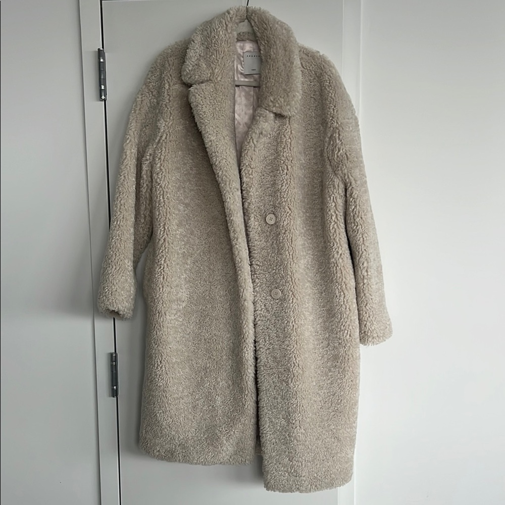 Cozy Cream Teddy Coat